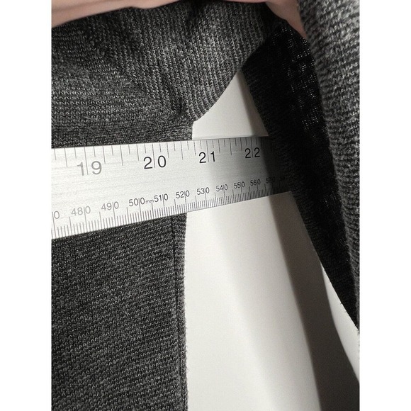 Travis Mathew Henley Shirt Mens Medium M Long Sleeve Grey 3 Button Neck Casual - Picture 12 of 12